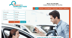Desktop Screenshot of inspectacarkemptonpark.co.za
